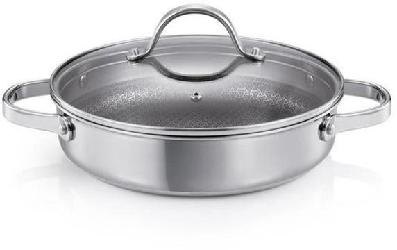 TESCOMA 780564.00 SteelCRAFT Panvica hlboká s pokrievkou 24 cm 2 úchytky