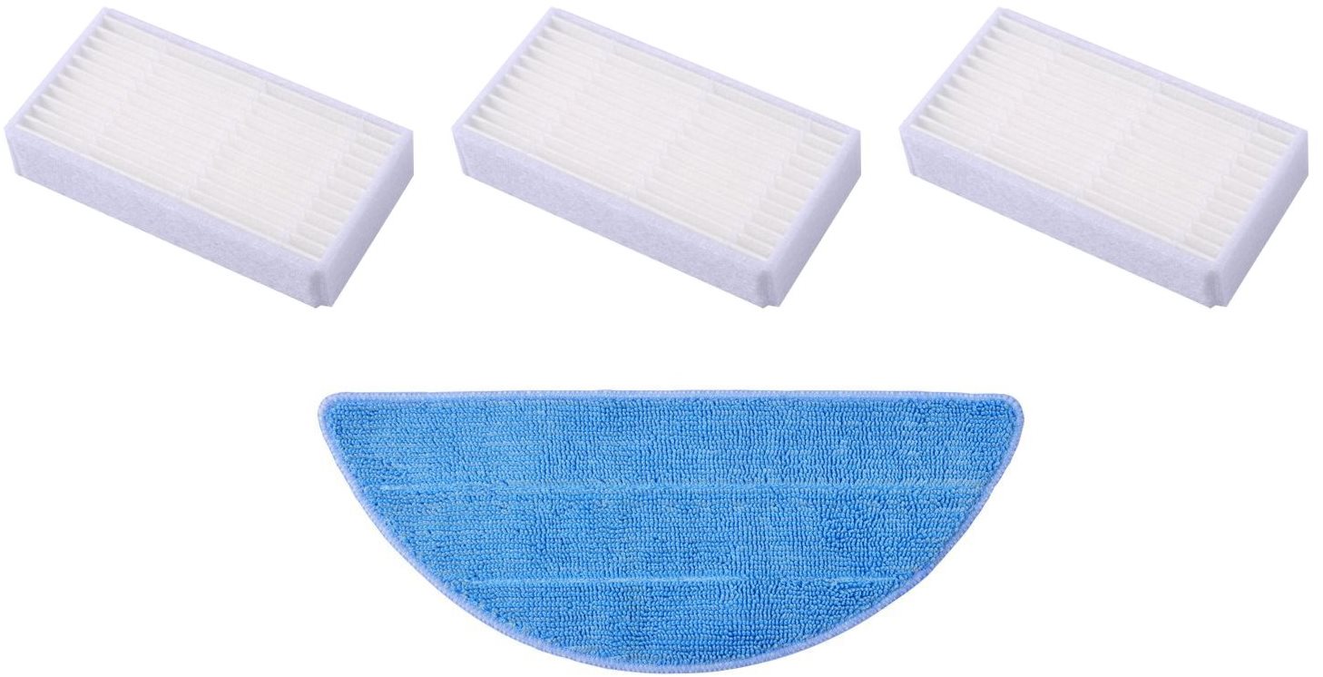 TESLA RoboStar T30 – 3 ks HEPA filter, 1 ks mop z mikrovlákna