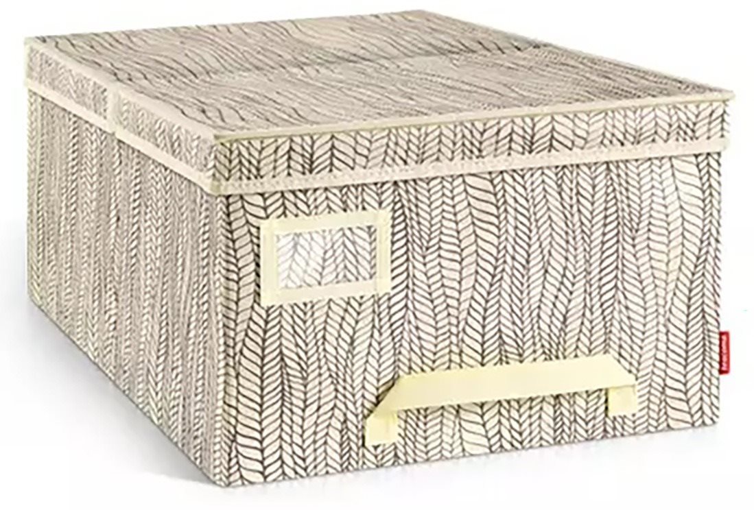 TESCOMA Škatuľa na odevy FANCY HOME 40 × 52 × 25 cm, cappuccino