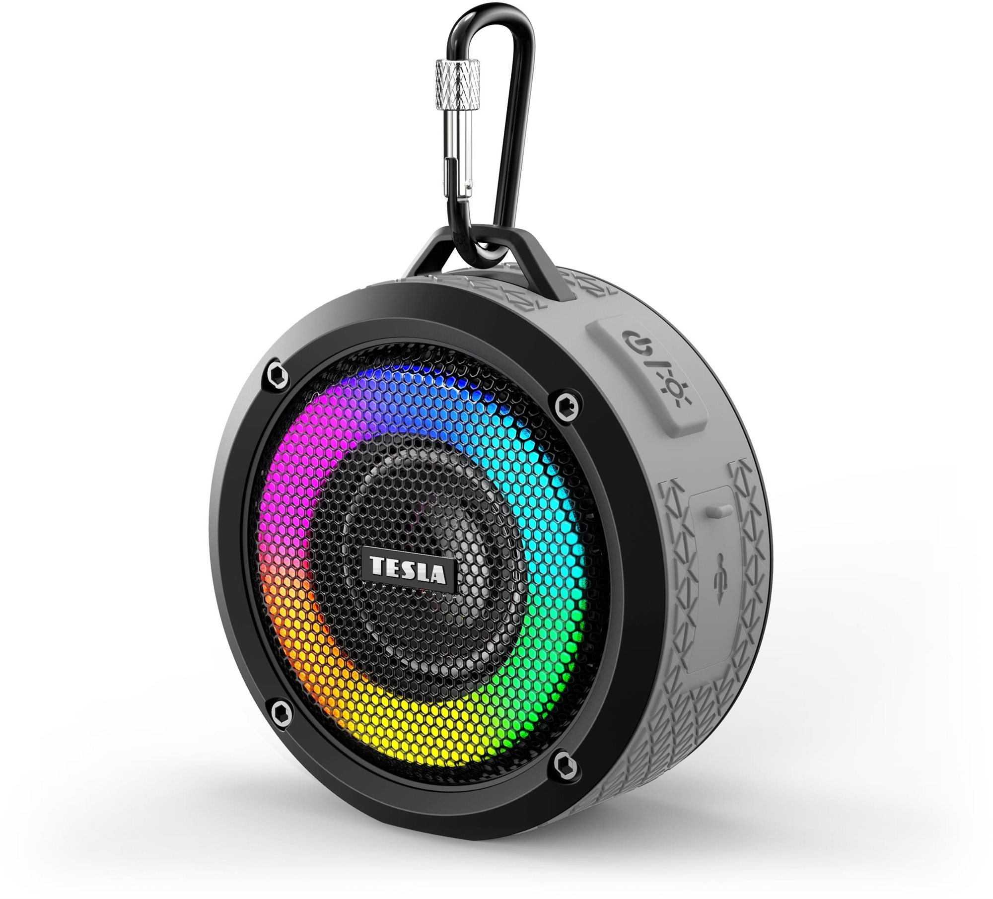 TESLA Sound BS60 Bezdrôtový Bluetooth reproduktor vodoodolný, sivý