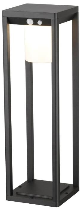 Tesla LED záhradné solárne svetlo TS201, 50 cm, až 300 lúmenov, 3000 K, PIR, IP44