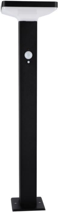 Tesla LED záhradné solárne svetlo TS501, 50 cm, až 400 lúmenov, 3000 K, PIR, IP44, hranaté