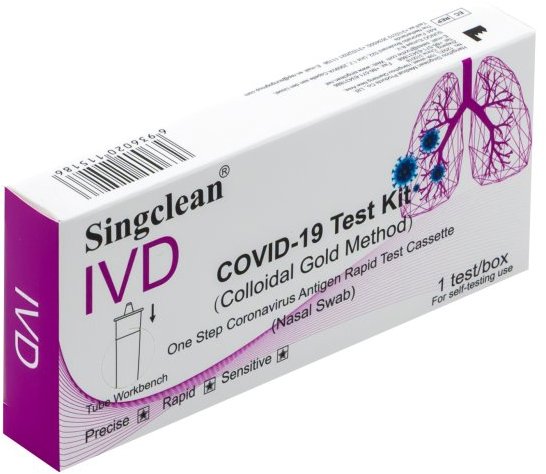 Singclean COVID-19 Test kit 1 ks