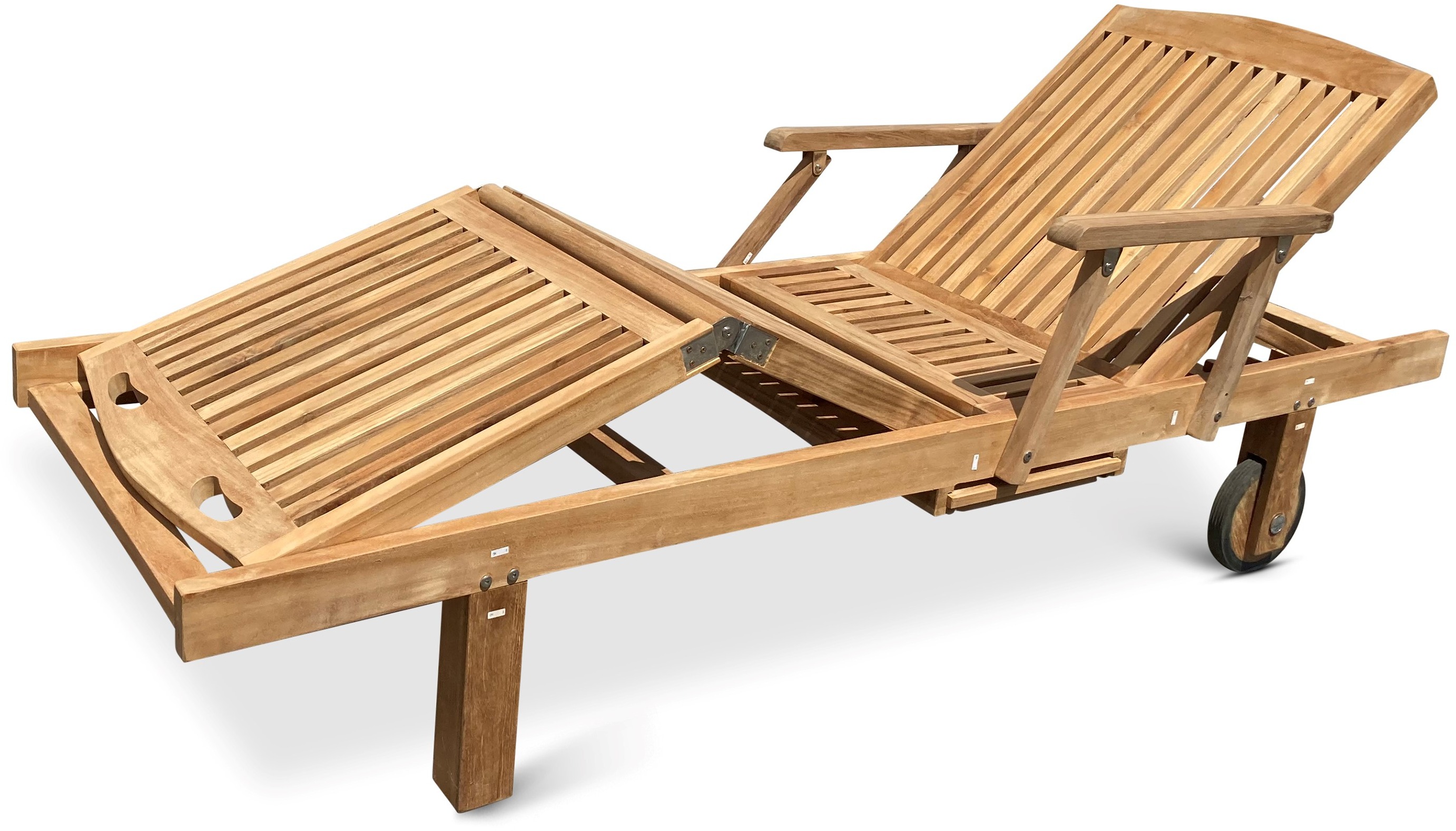 Ležadlo záhradné BEAUTY, teak