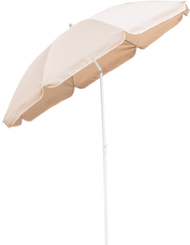 TEXIM Slnečník BASIC, priemer 180 cm, béžová
