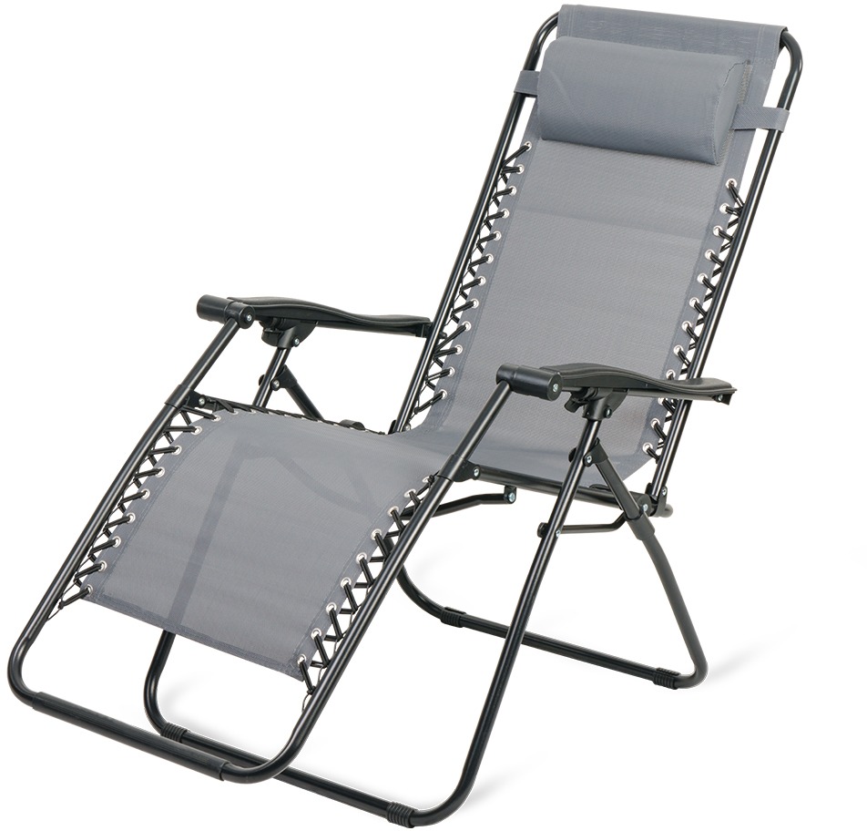 TEXIM Kreslo relaxačné DALLAS, sivá