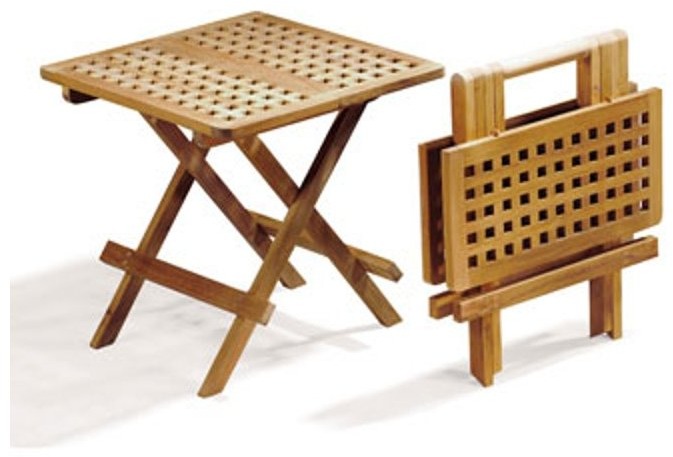 TEXIM Stôl záhradný, skladací PIKNIK, teak