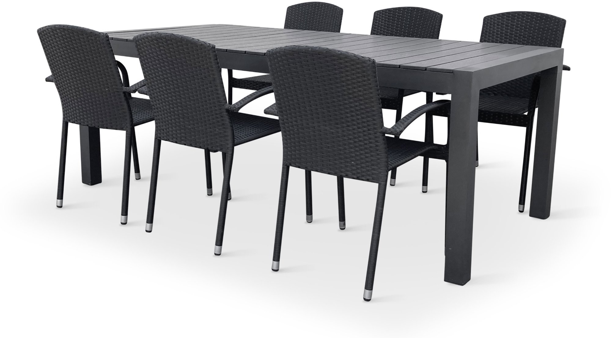 NOELA Set záhradného nábytku GRANDE PASTO XXL + ROMA 1 + 6