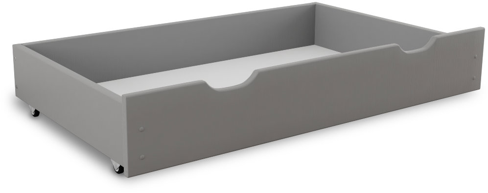 TEXTILOMANIE Úložný box pod posteľ 200 cm, sivý