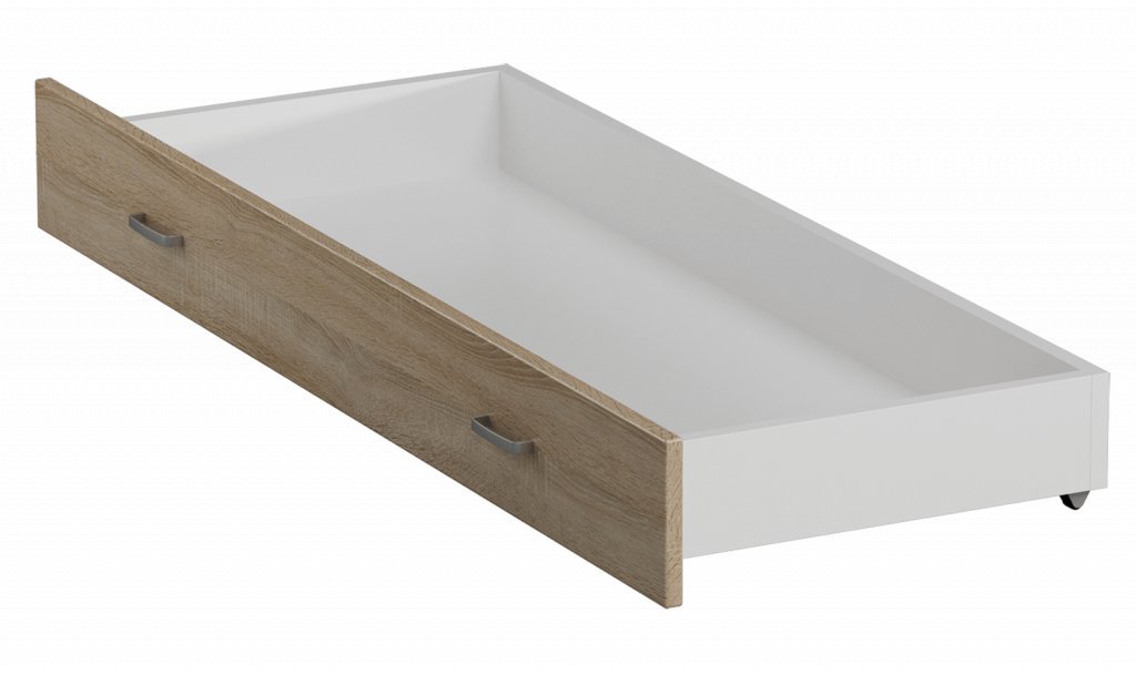 TEXTILOMANIE Ikaros Úložný box pod posteľ 200 cm, dub sonoma