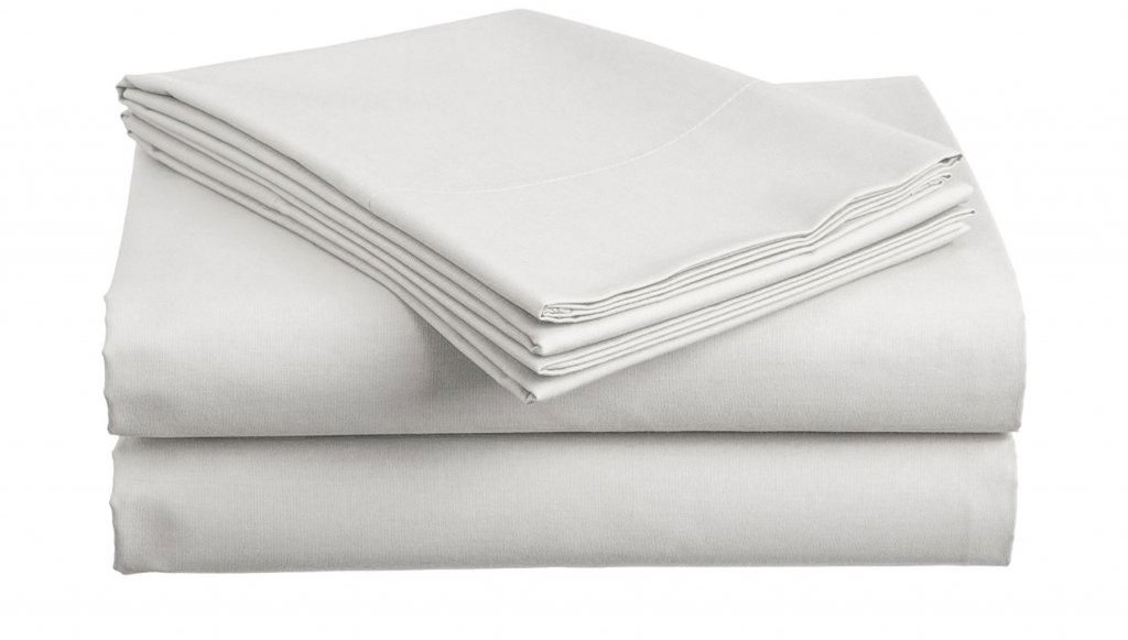 TEXTILOMANIE Bavlnená prestieradlo s gumou Standard 90 × 200 cm, biele