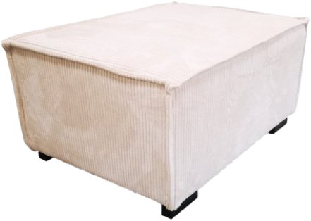 TEXTILOMANIE Taburet SMART, krémový