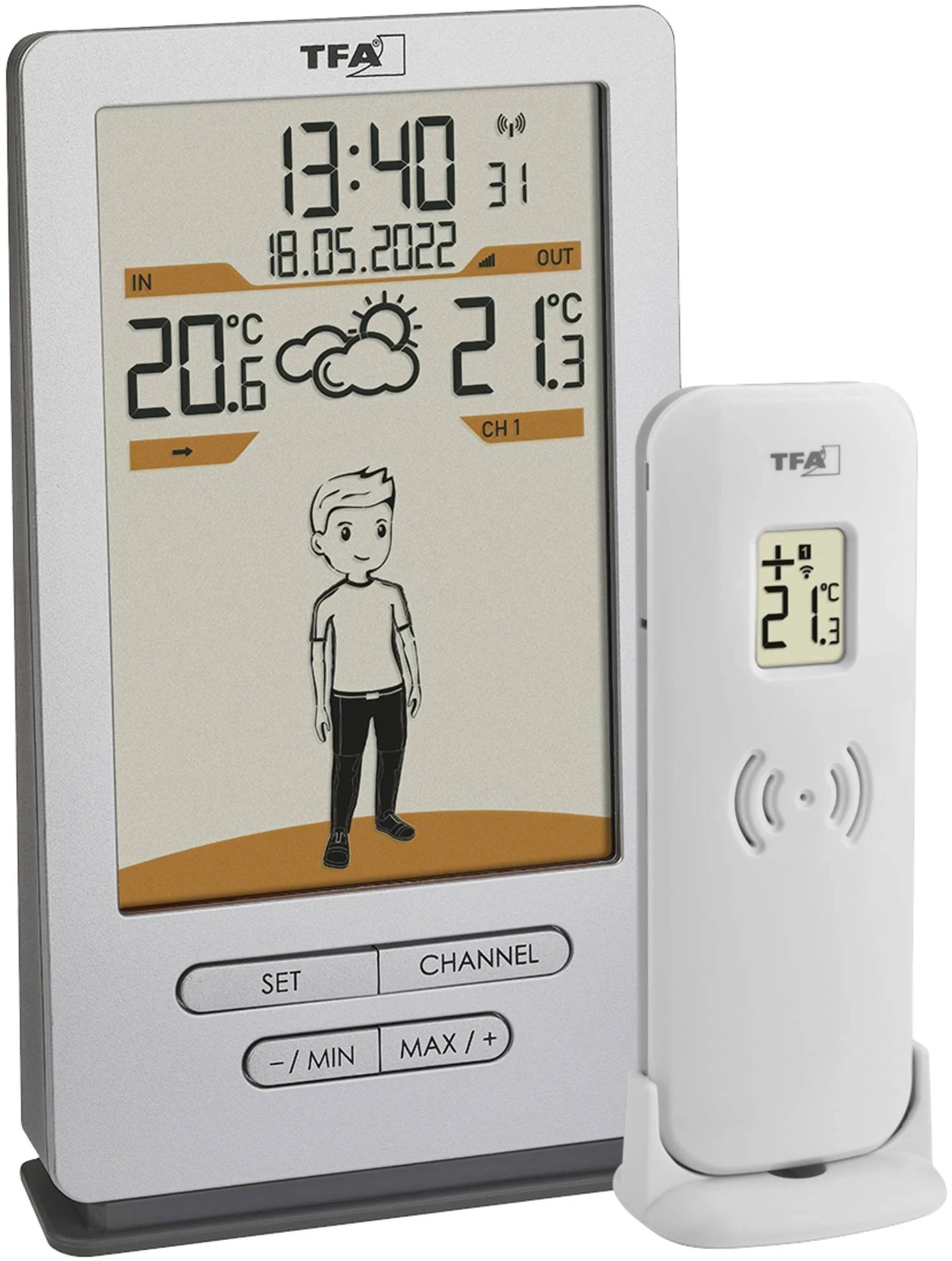 TFA 35.1166.54 – domáca meteostanica s predpoveďou počasia WEATHER JACK