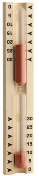 TFA – presýpacie hodiny do sauny 30 min. Hnedý piesok