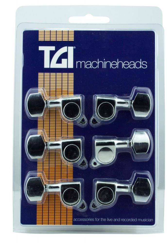 TGI TG415C ladiaca mechanika elektrická gitara chróm