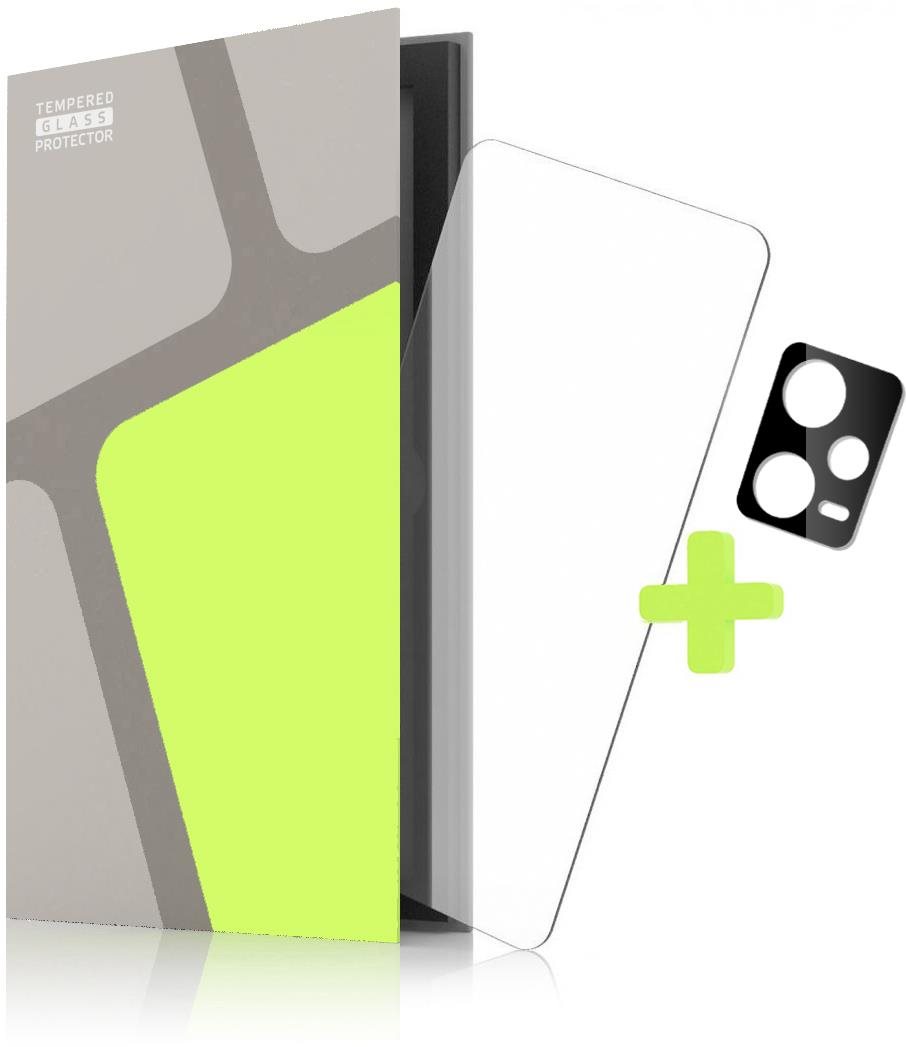 Tempered Glass Protector na Xiaomi Redmi Note 12 Pro+ 5G + sklo na kameru (kompatibilné s puzdrom)