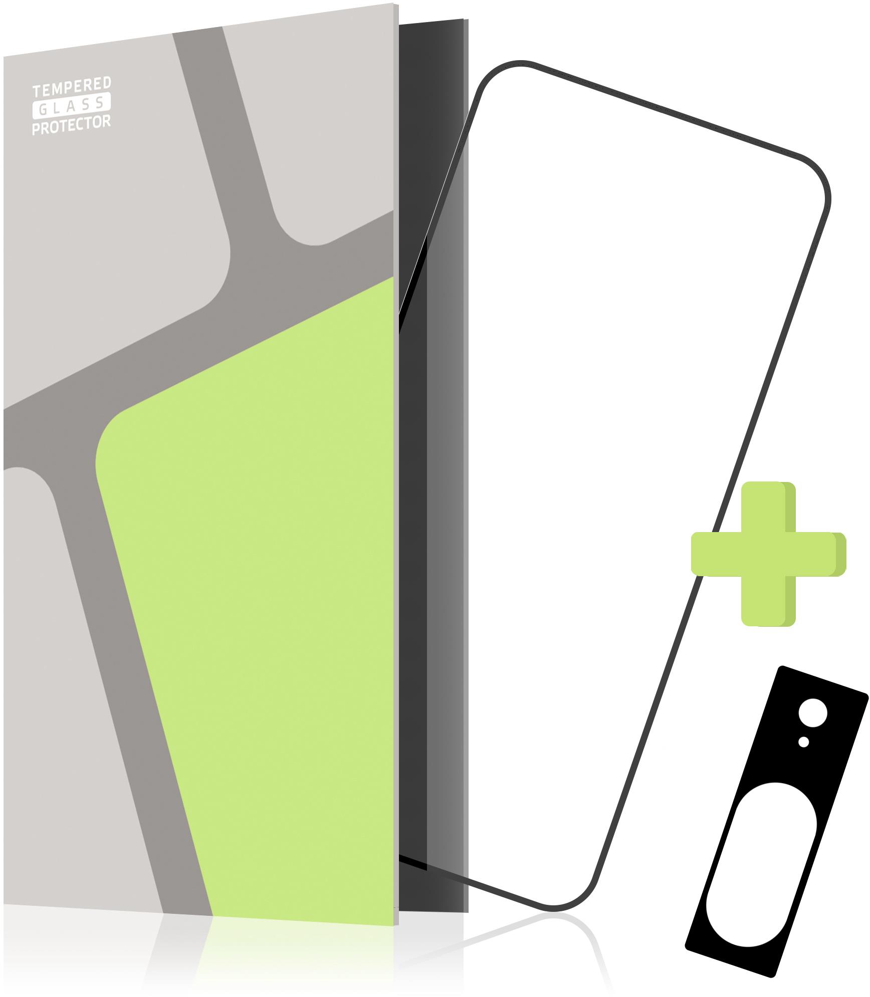 Tempered Glass Protector rámikové na Google Pixel 8 5G, čierne