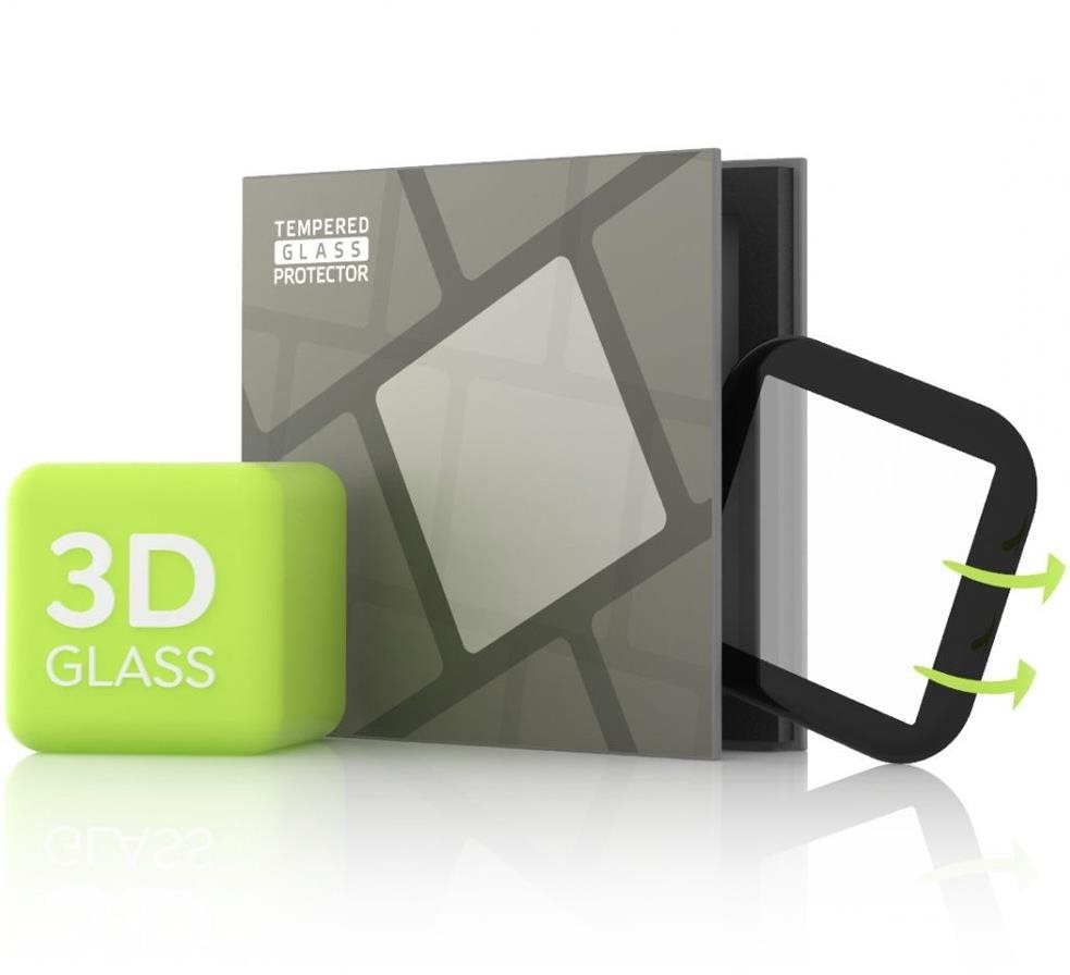 Tempered Glass Protector pre Fitbit Versa 2 – 3D GLASS, Čierne