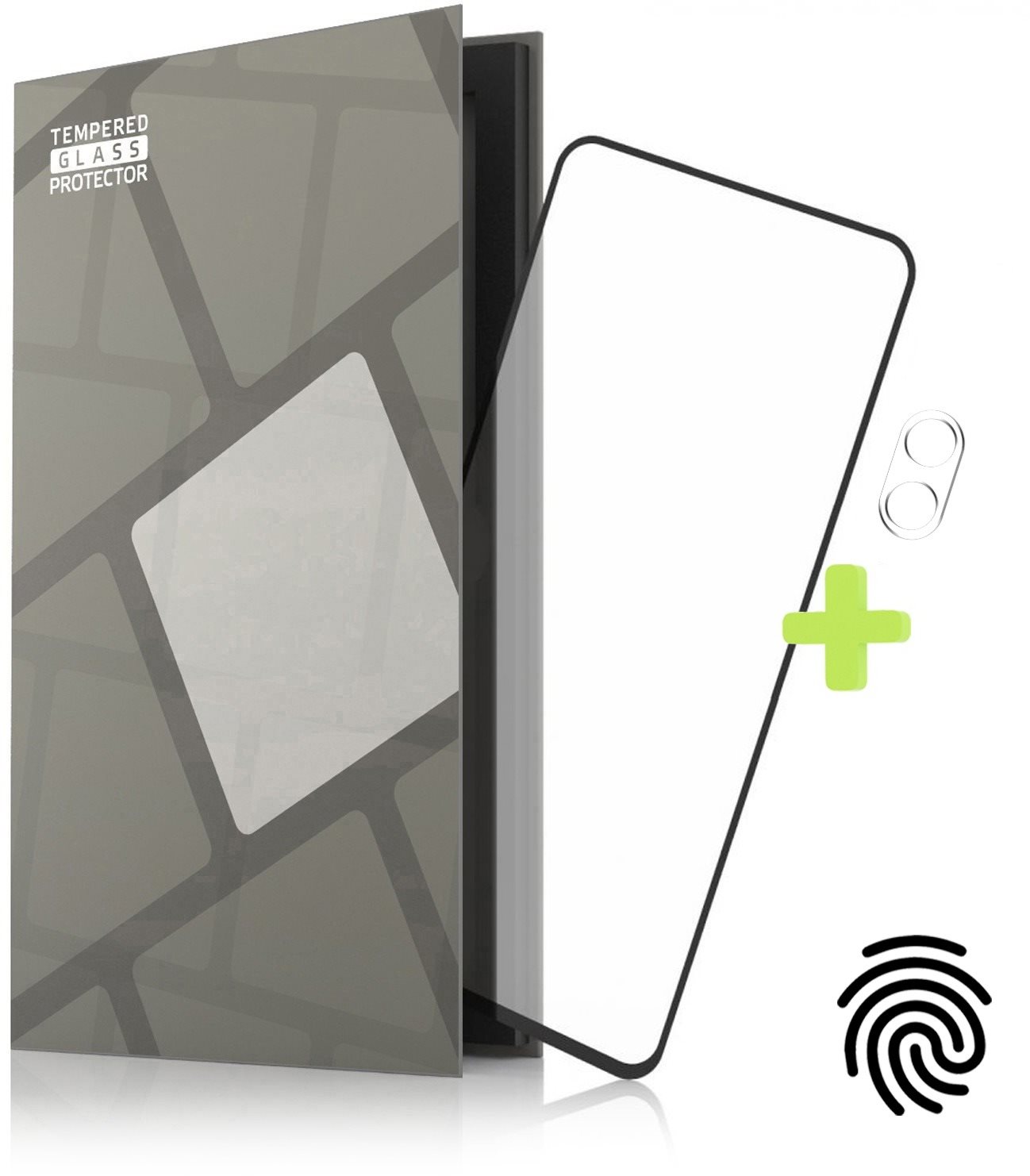 Tempered Glass Protector rámčekové na Nothing Phone (1), čierne + sklo na kameru