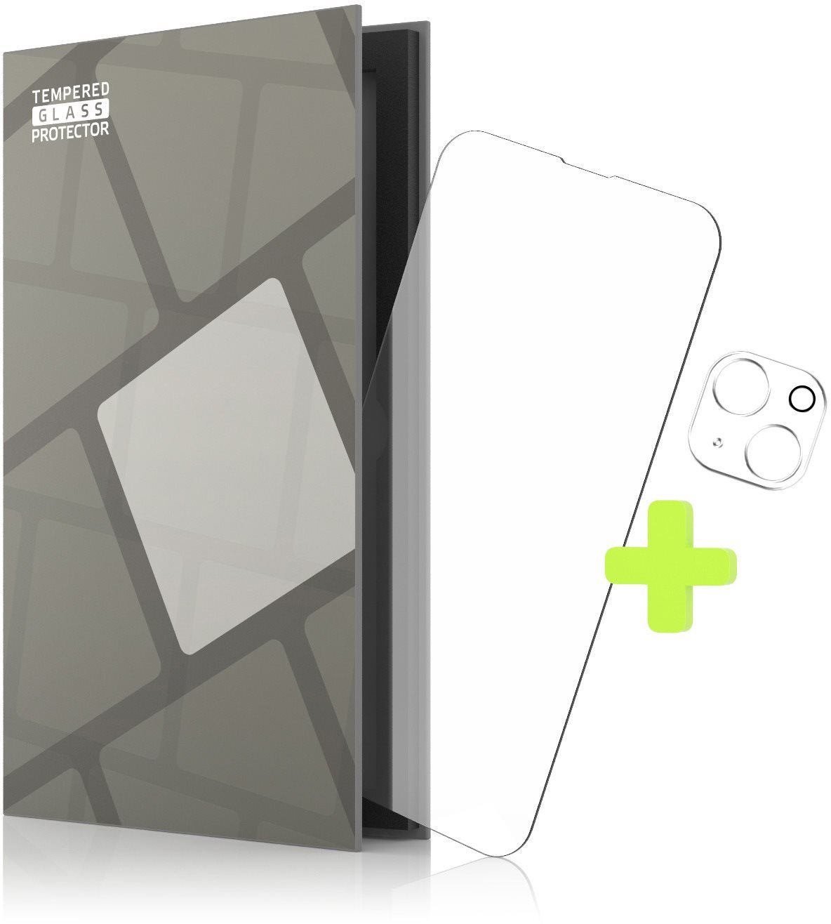 Tempered Glass Protector 0.3 mm na iPhone 13 + sklo na kameru (Case Friendly)
