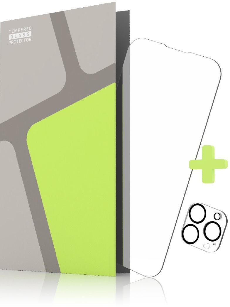 Tempered Glass Protector 0,3 mm na iPhone 14 Pro Max + sklo na kameru (Case Friendly)