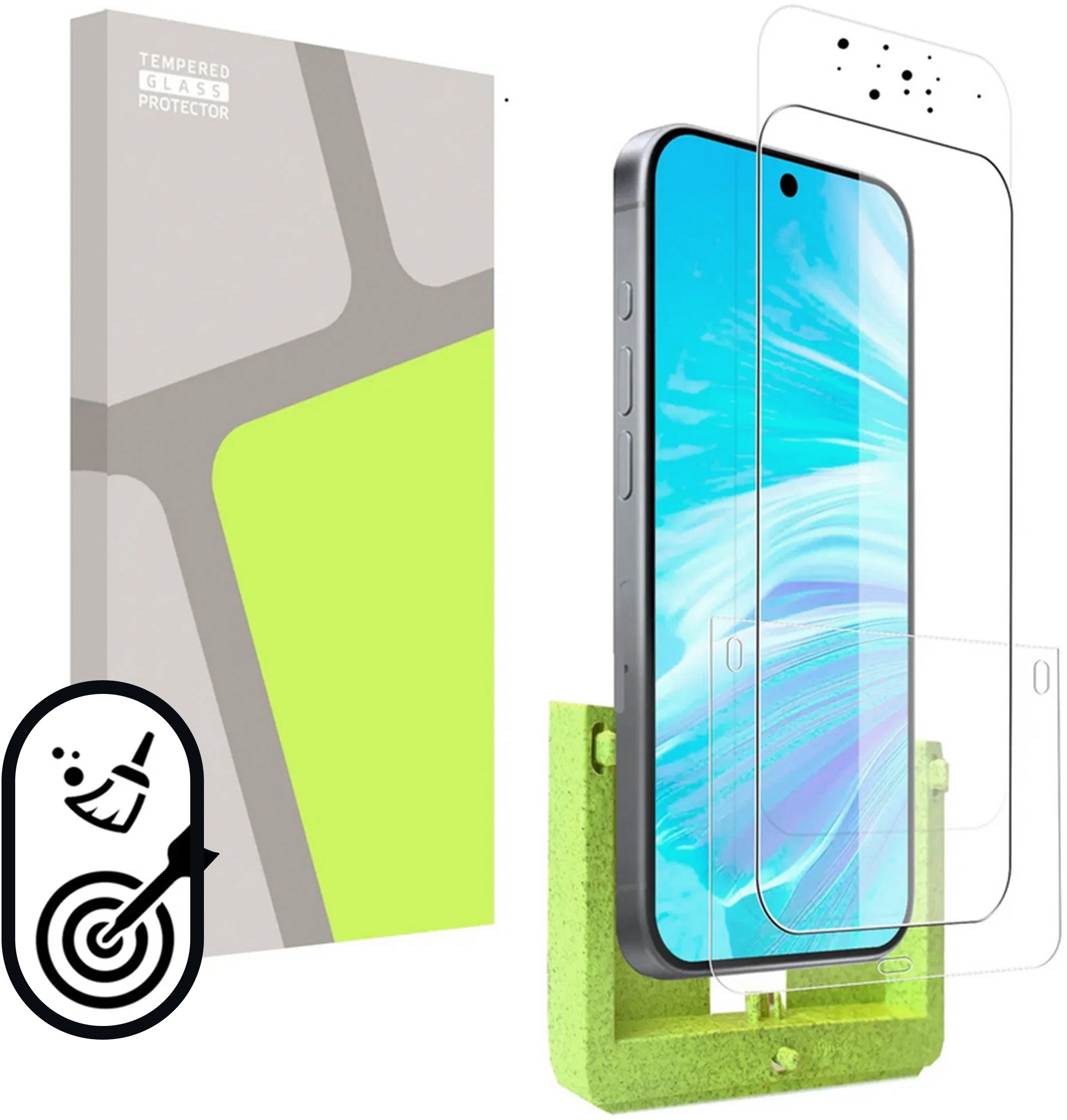 Tempered Glass Protector pre Xiaomi 17T (SAMOINŠTALAČNÝ APLIKÁTOR) kompatibilný s puzdrom