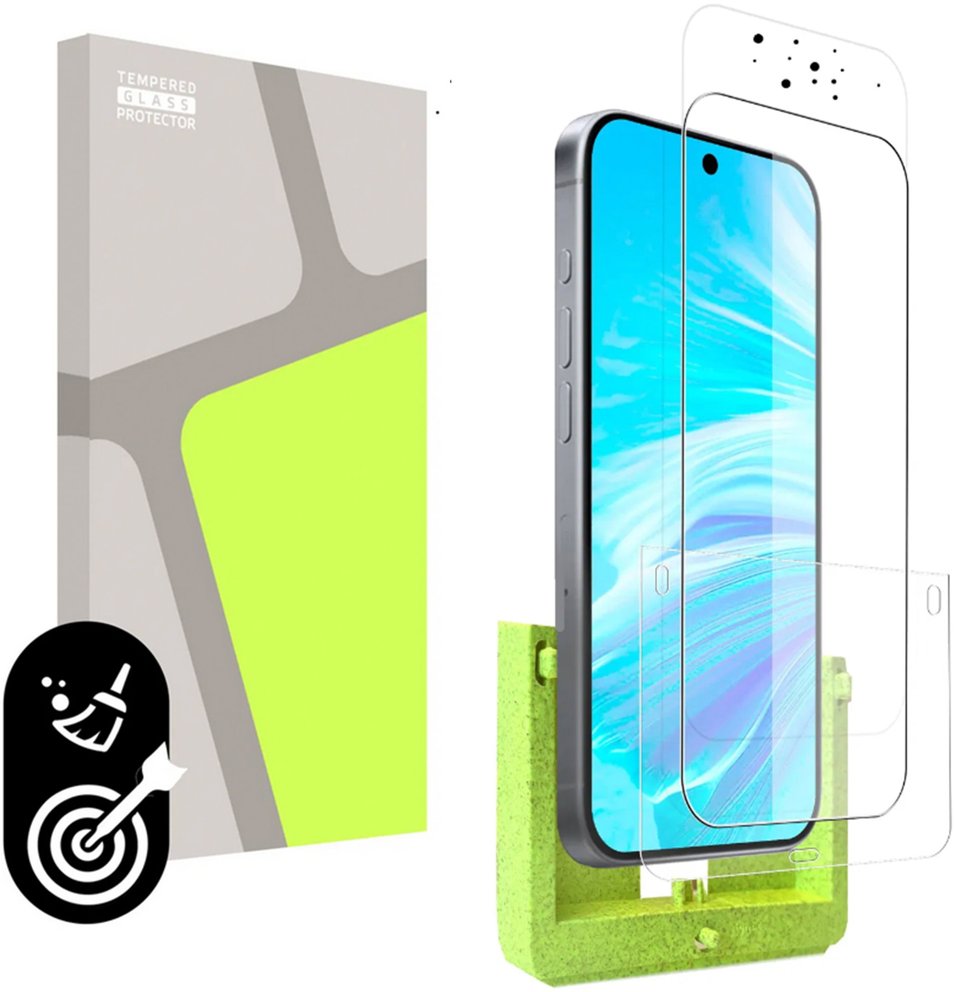TGP pro Samsung Galaxy S26+ (SAMOINSTALAČNÍ APLIKÁTOR) kompatibilní s pouzdrem