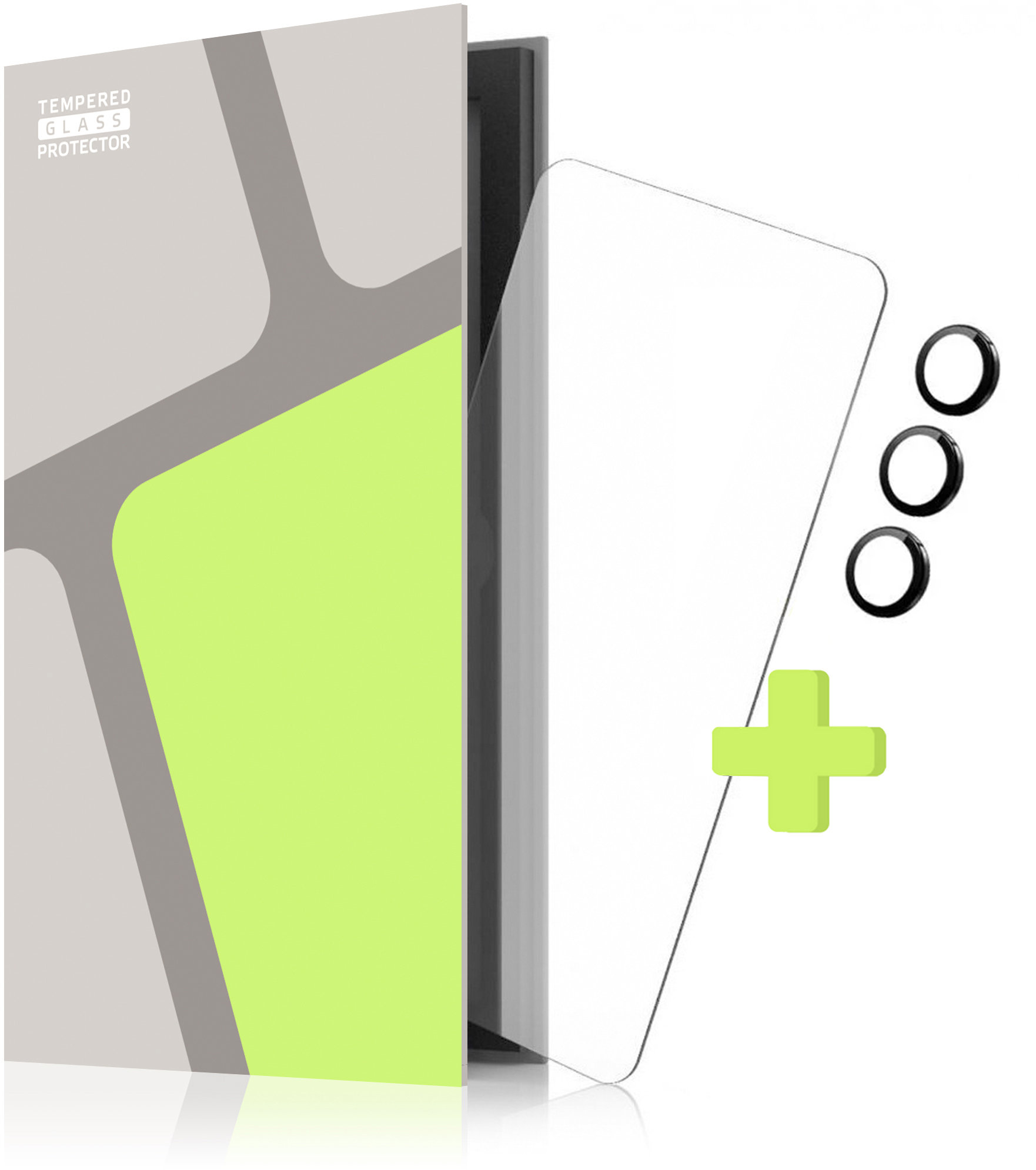 Tempered Glass Protector na Samsung Galaxy S25 + sklo na kameru, kompatibilné s puzdrom