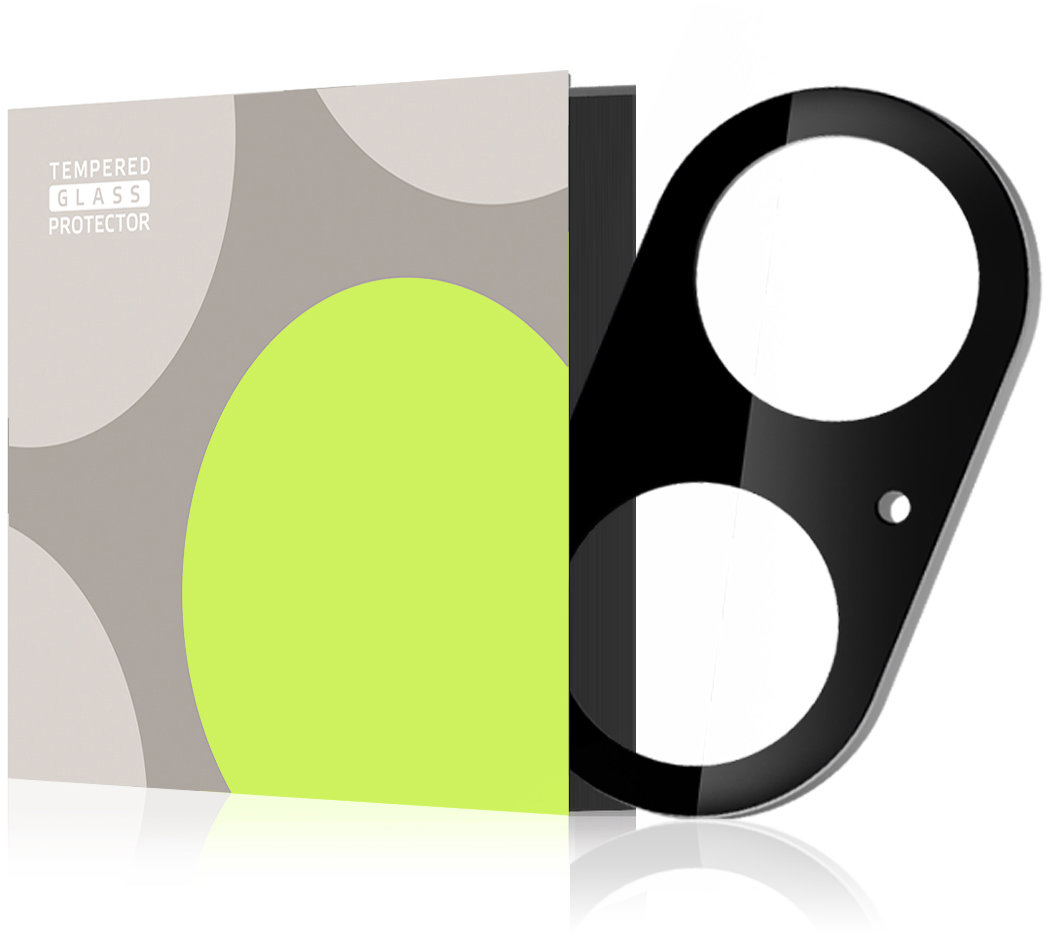 Tempered Glass Protector pre iPhone 17/16/16 Plus, čierne (Case Friendly)