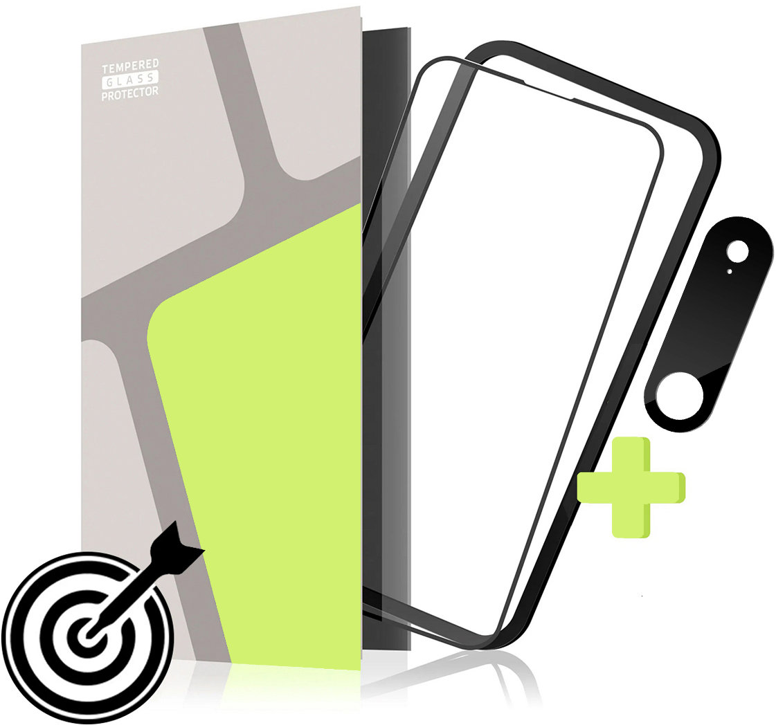 Tempered Glass Protector pre iPhone Air (3D Glass) + aplikátor (CaseFriendly)