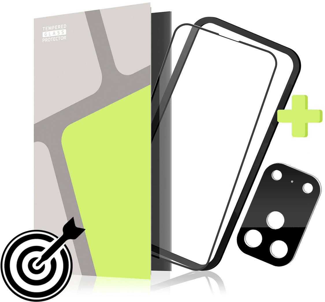 Tempered Glass Protector pre iPhone 17 Pro Max (3D Glass) + aplikátor (CaseFriendly)