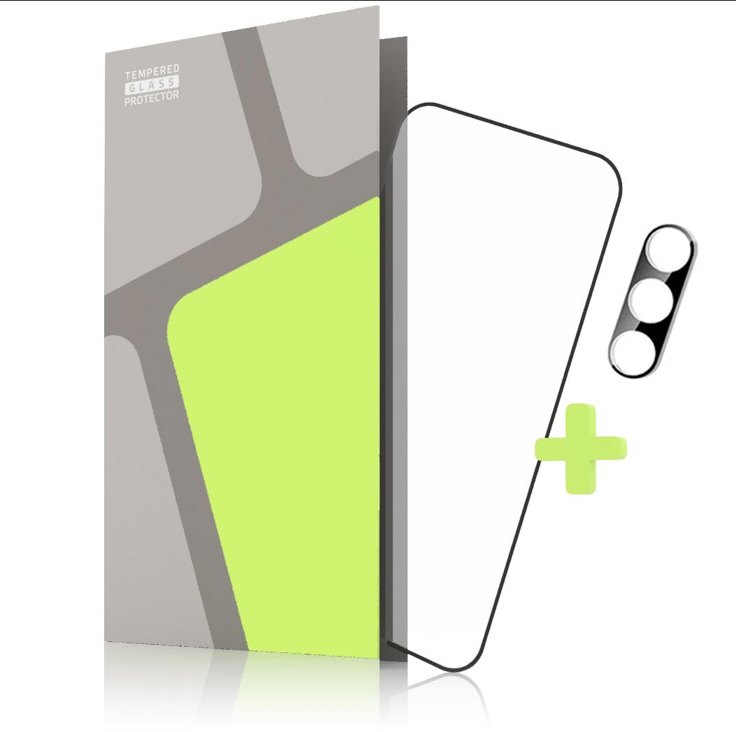 Tempered Glass Protector na Samsung Galaxy A55 5G + sklo na kameru (kompatibilné s čítačkou)