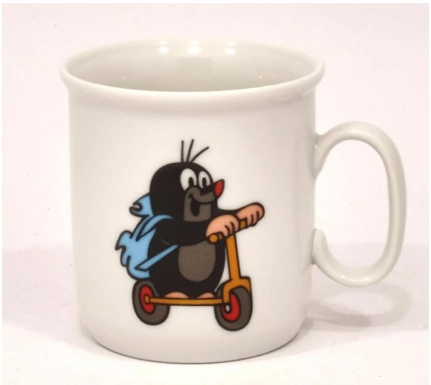 Thun Hrnček 220 ml KRTKO NA KOLOBEŽKE 1 ks porcelán