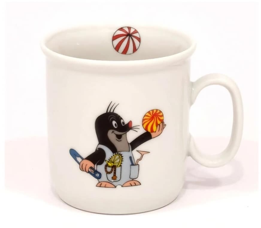 Thun Hrnček 220 ml KRTKO A LOPTA 1 ks porcelán