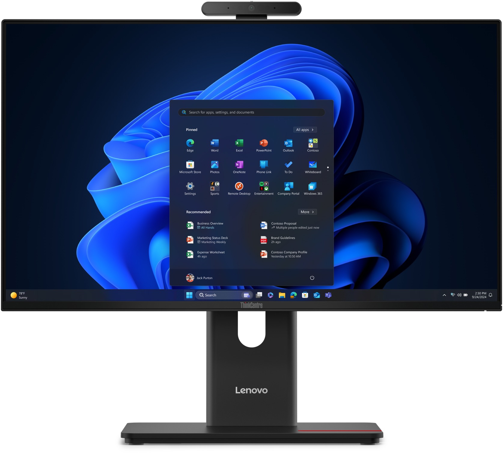 Lenovo ThinkCentre M70a Gen 6 Black
