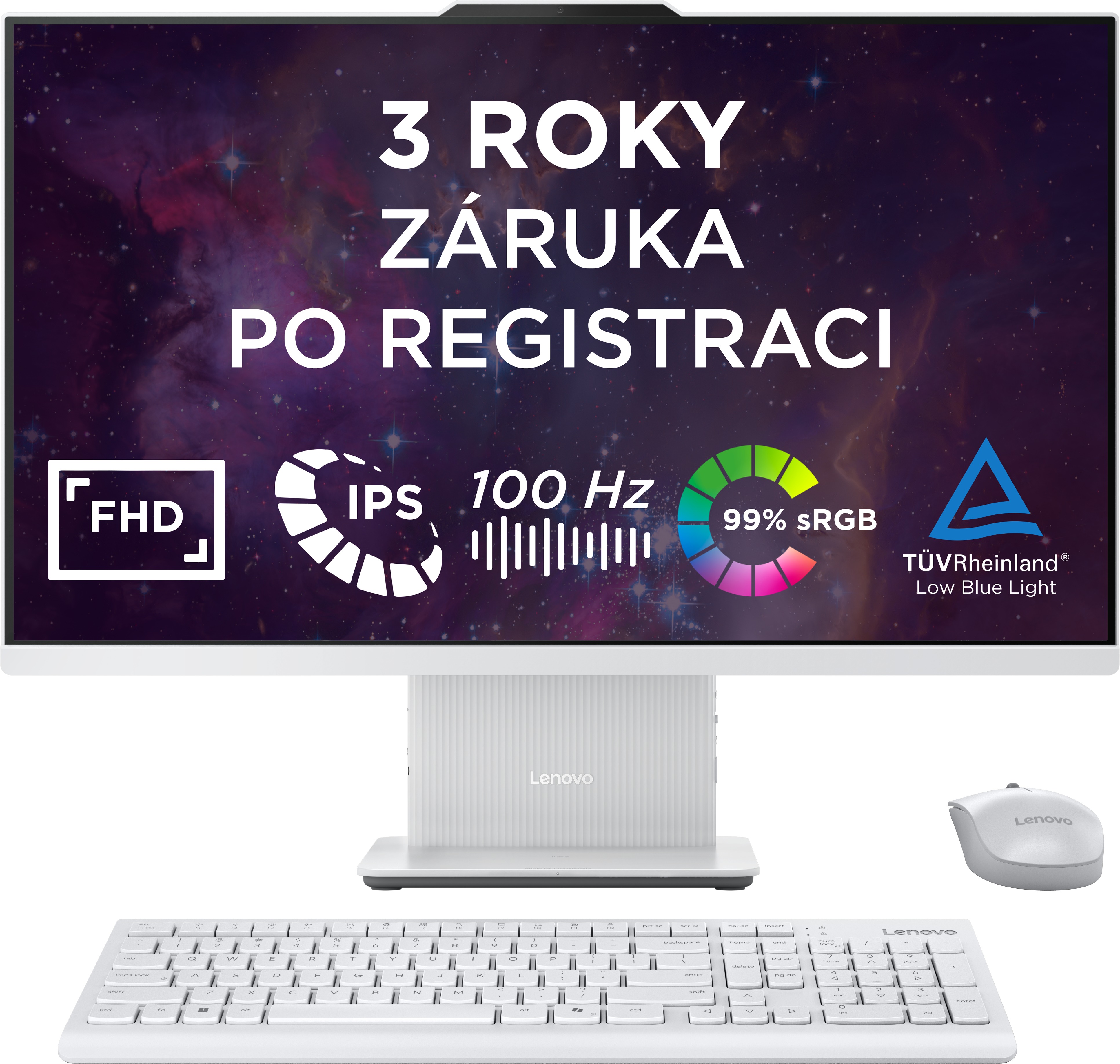 Lenovo IdeaCentre AIO 27ARR9 Cloud Grey