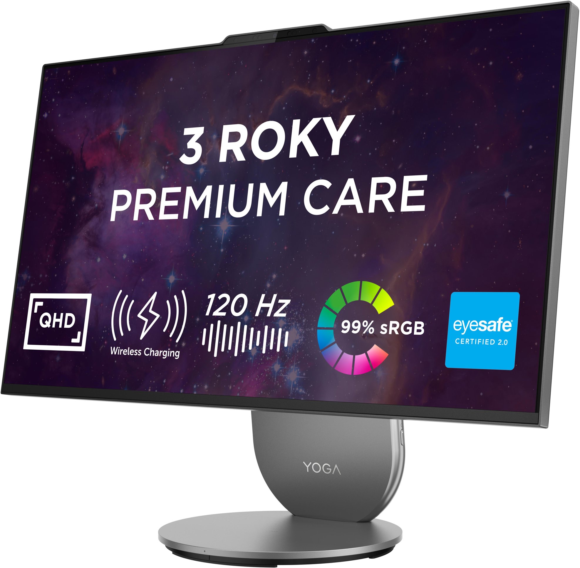 Lenovo Yoga AIO 27IAH10 Luna Grey