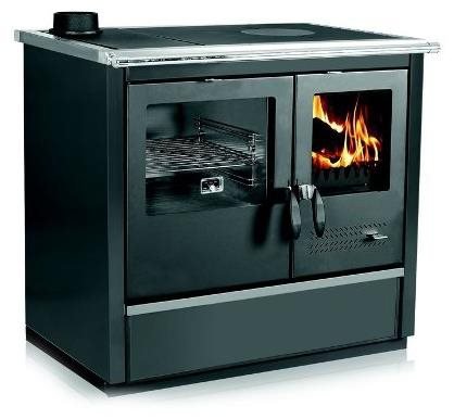 Tim Sistem NORTH HYDRO ECO, 16 kW, vývod – horný/zadný, 150 mm, na tuhé palivo, s výmenníkom, čierne