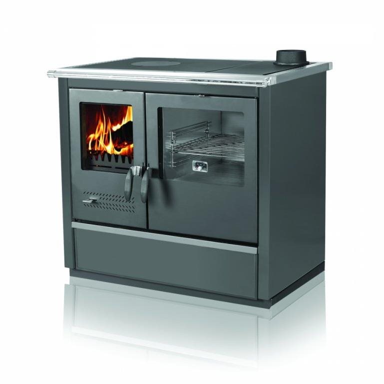Tim Sistem NORTH HYDRO ECO, 16 kW, vývod - horní/zadní, 150 mm, na tuhé palivo, s výměníkem, černé,