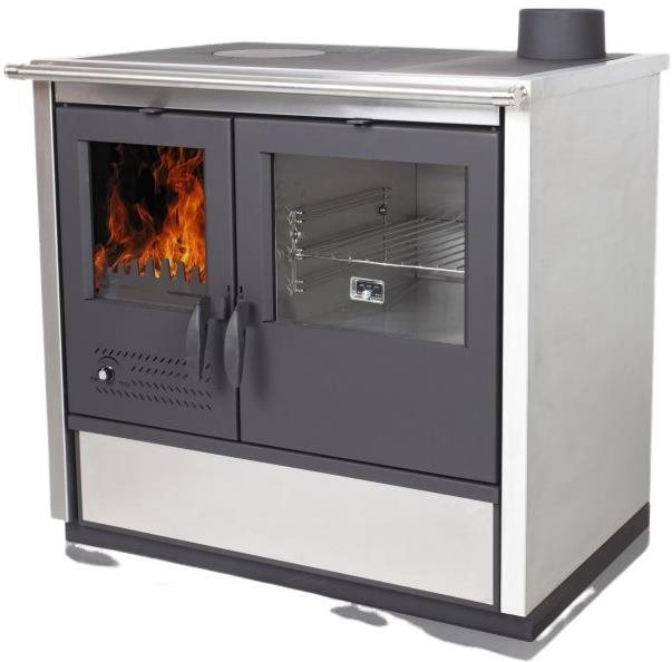 Tim Sistem NORTH HYDRO ECO, 16 kW, vývod - horní/zadní, 150 mm, na tuhé palivo, s výměníkem, nerez,