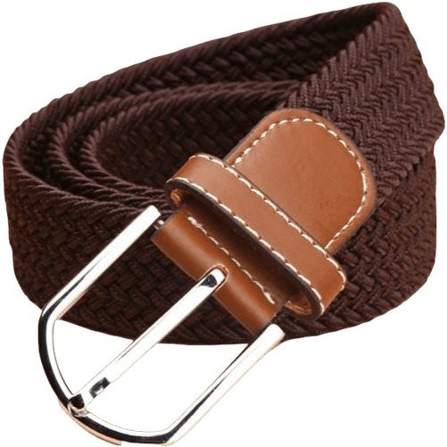 Elastický opasok tmavohnedý