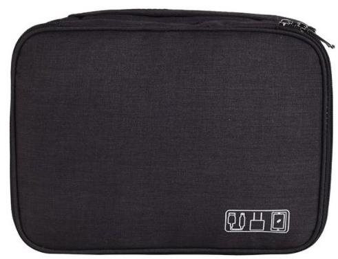 Organizér káblov a elektroniky XL – Čierny