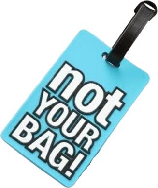 Visačky na kufre s originálnymi nápismi - 3