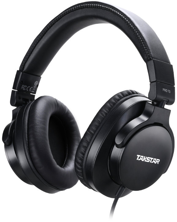 Takstar PRO70 GEN2 Wired Studio Monitor Headphones Black