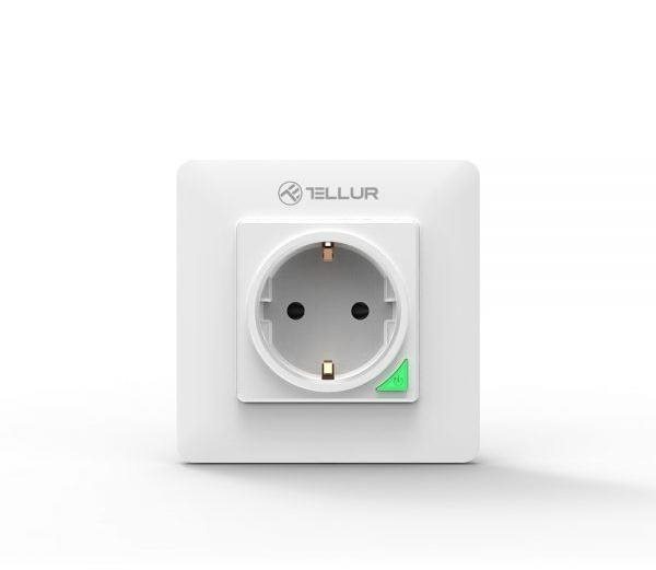 Tellur WiFi Smart Wall Plug, 3000 W, 16 A, biela