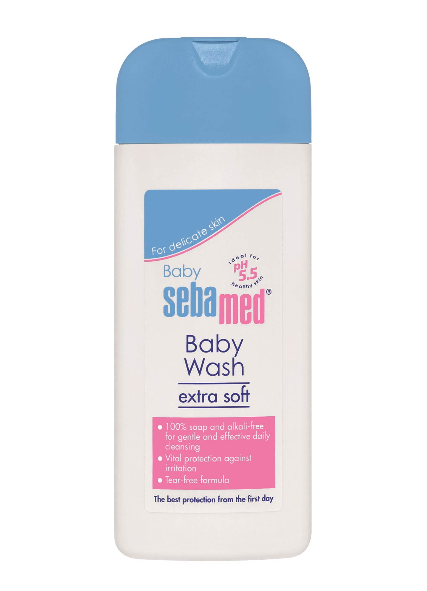 SEBAMED BABY Detská umývacia emulzia extra jemná, 200 ml