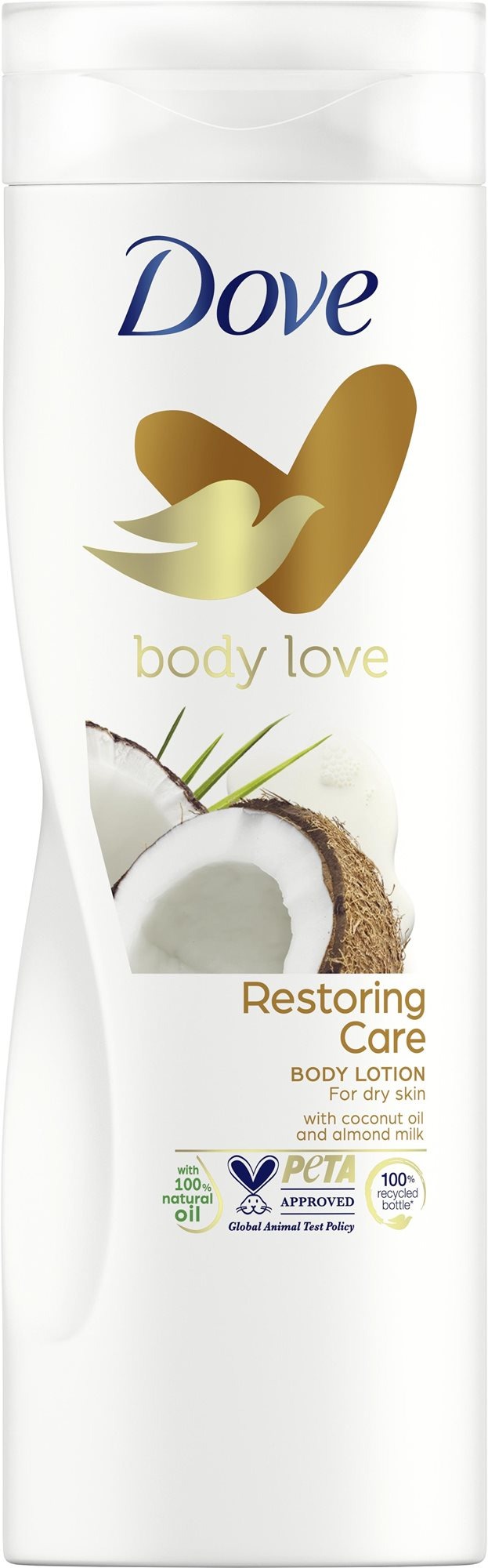 DOVE Body Love Restoring Care Coconut Oil And Almond Milk 400 ml