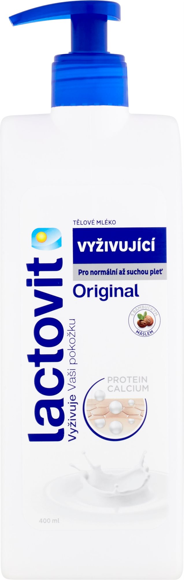 LACTOVIT Original Telové mlieko vyživujúce 400 ml