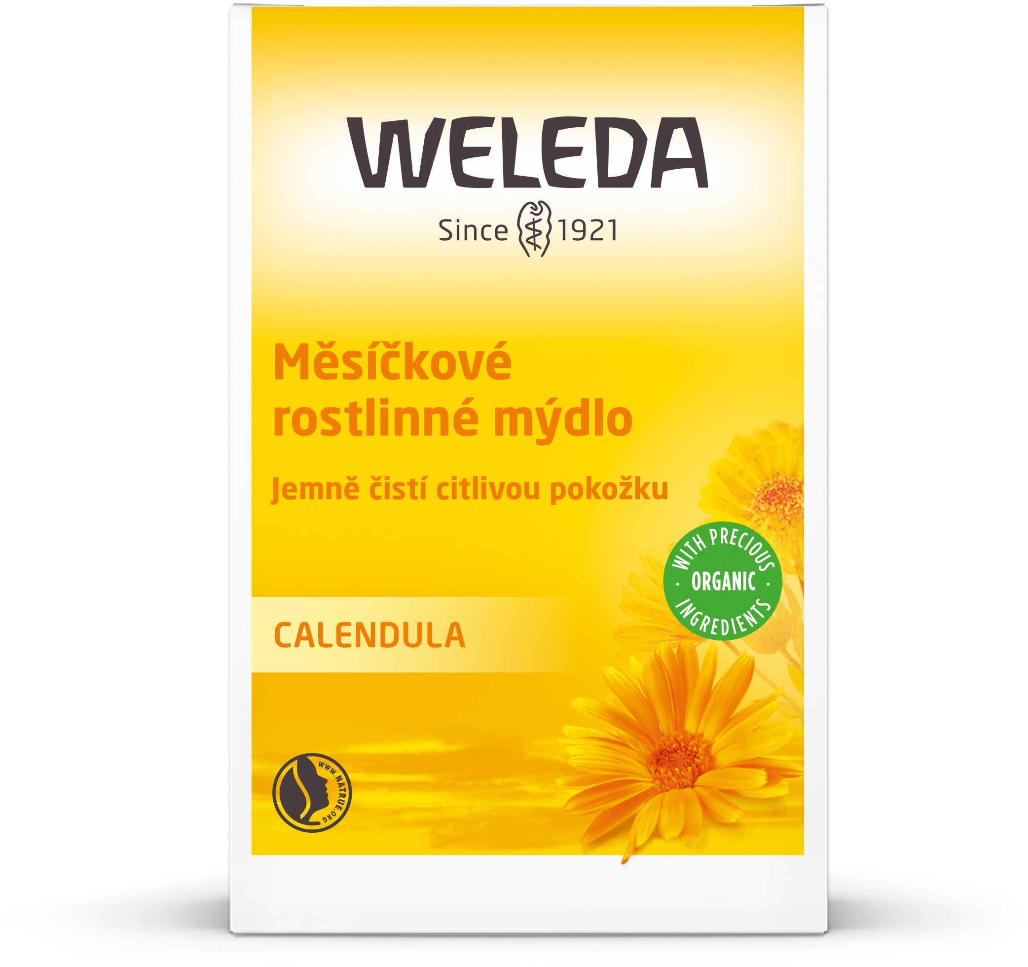 WELEDA Nechtíkové rastlinné mydlo 100 g