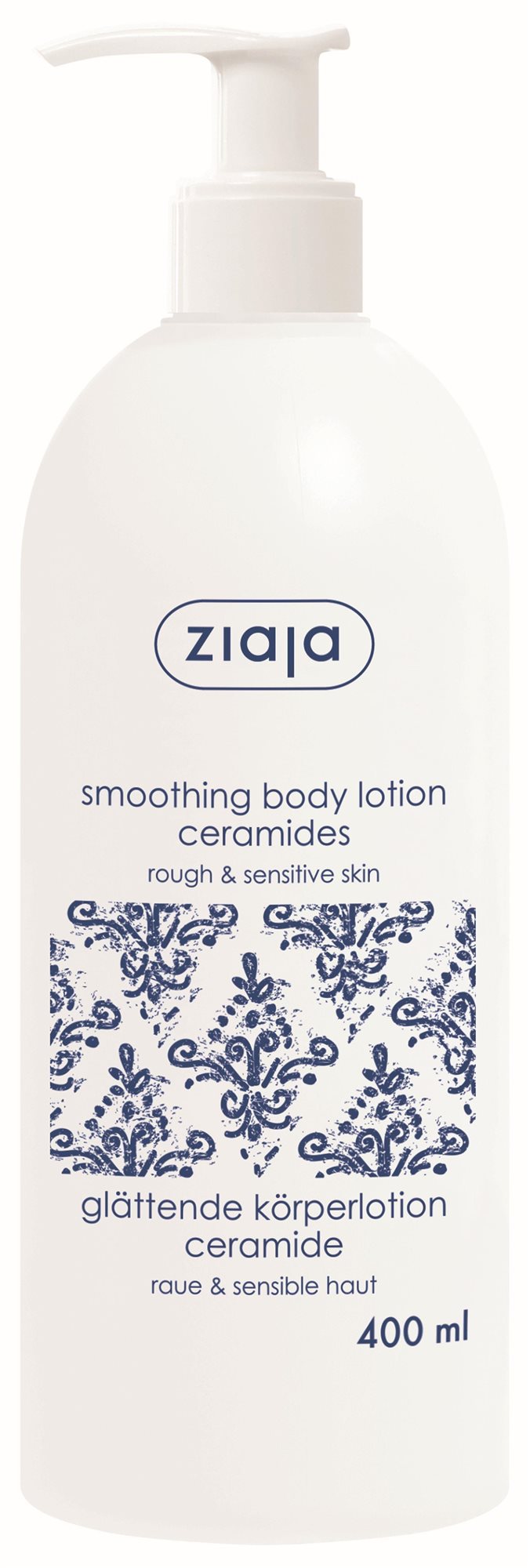 ZIAJA Ceramidy Telové mlieko vyhladzujúce 400 ml